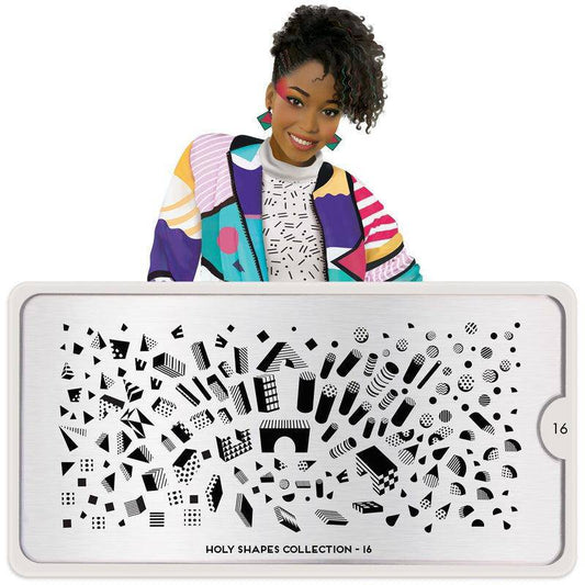 Holy Shapes 16 ✦ Nail Stamping Plates - MoYou London