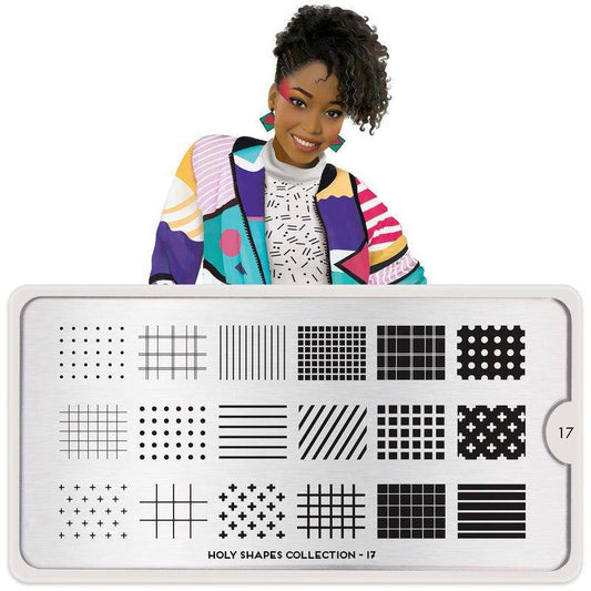 Holy Shapes 17 ✦ Nail Stamping Plates - MoYou London
