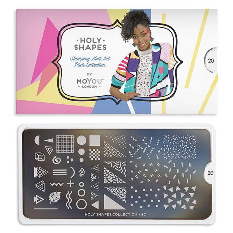Holy Shapes 20 ✦ Nail Stamping Plates - MoYou London
