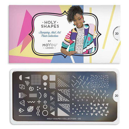 Holy Shapes 20 ✦ Nail Stamping Plates - MoYou London