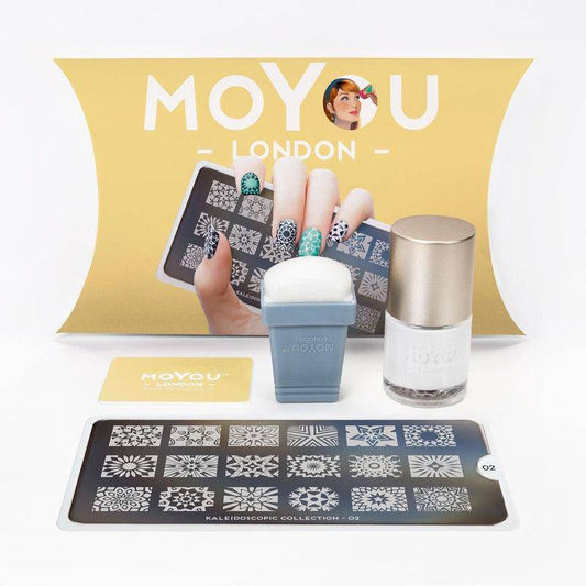 Kaleidocopic Starter Kit Stamping Nail Plate MoYou London 