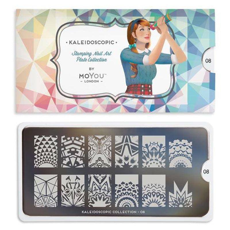 Kaleidoscope 08 ✦ Nail Stamping Plate - MoYou London