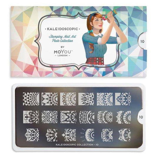 Kaleidoscope 10 ✦ Nail Stamping Plate - MoYou London