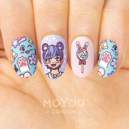 Kawaii 01 ✦ Nail Stamping Plate - MoYou London