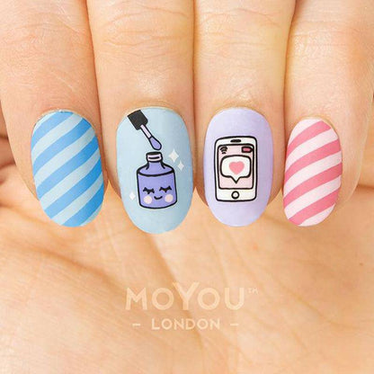 Kawaii 01 ✦ Nail Stamping Plate - MoYou London