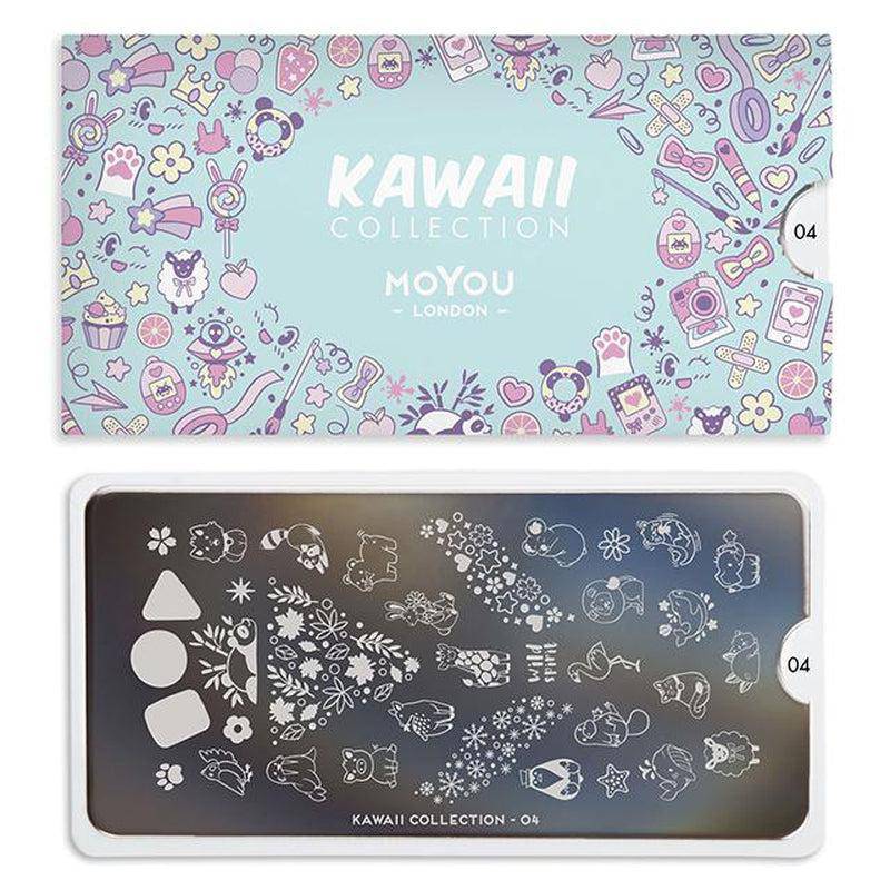 Kawaii 04 ✦ Nail Stamping Plate - MoYou London