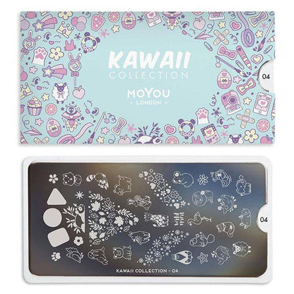 Kawaii 04 ✦ Nail Stamping Plate - MoYou London
