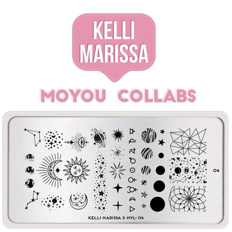 Kelli Marissa x MYL 04 ✦ Nail Stamping Plate - MoYou London