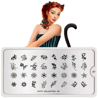 Kitty 09 ✦ Nail Stamping Plate - MoYou London