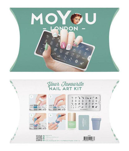 Kitty Starter Kit Stamping Nail Plate MoYou London 