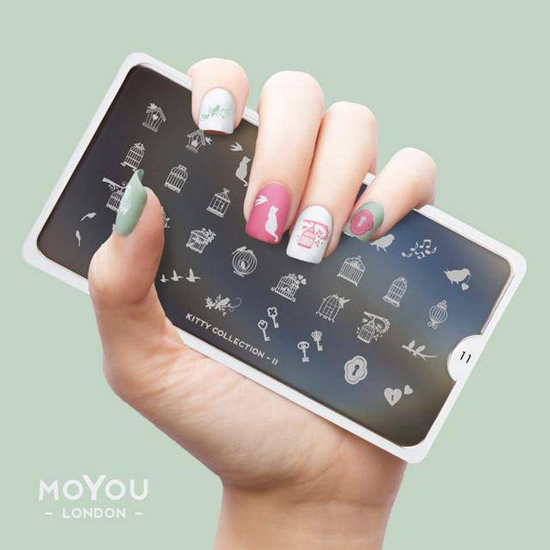 Kitty Starter Kit Stamping Nail Plate MoYou London 