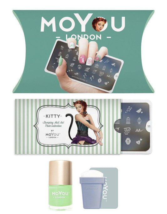 Kitty Starter Kit Stamping Nail Plate MoYou London 
