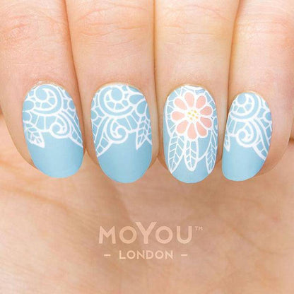 Lace 01 ✦ Nail Stamping Plate - MoYou London