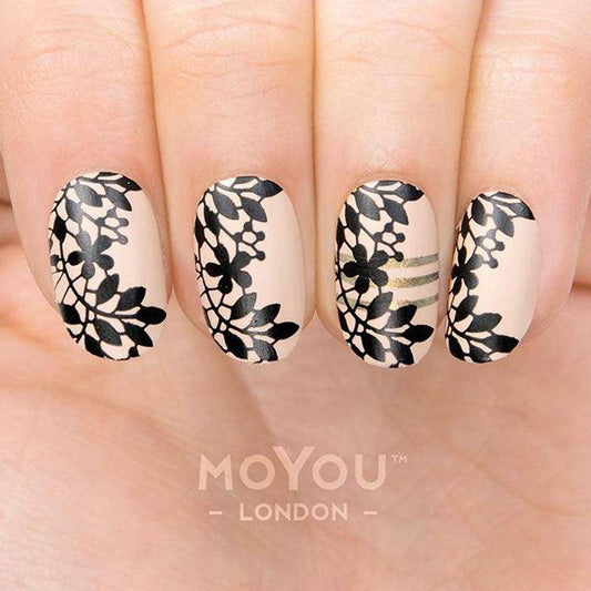 Lace 04 ✦ Nail Stamping Plate - MoYou London