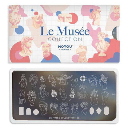 Le Musée 02 ✦ Nail Stamping Plate - MoYou London