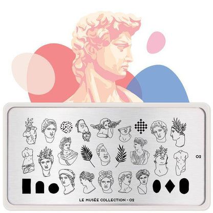 Le Musée 02 ✦ Nail Stamping Plate - MoYou London