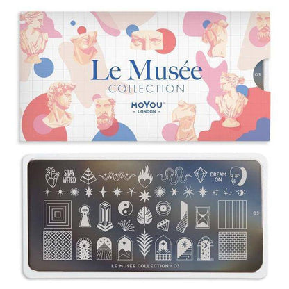 Le Musée 03 ✦ Nail Stamping Plate - MoYou London