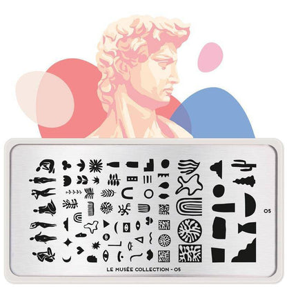 Le Musée 05 ✦ Nail Stamping Plate - MoYou London