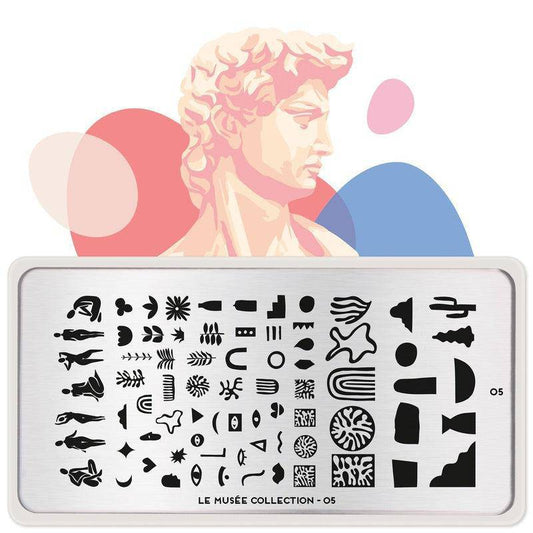 Le Musée 05 ✦ Nail Stamping Plate - MoYou London