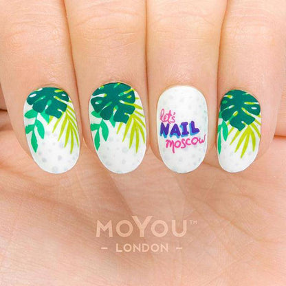 Let's Nail Moscow x MYL 01 ✦ Nail Stamping Plate - MoYou London