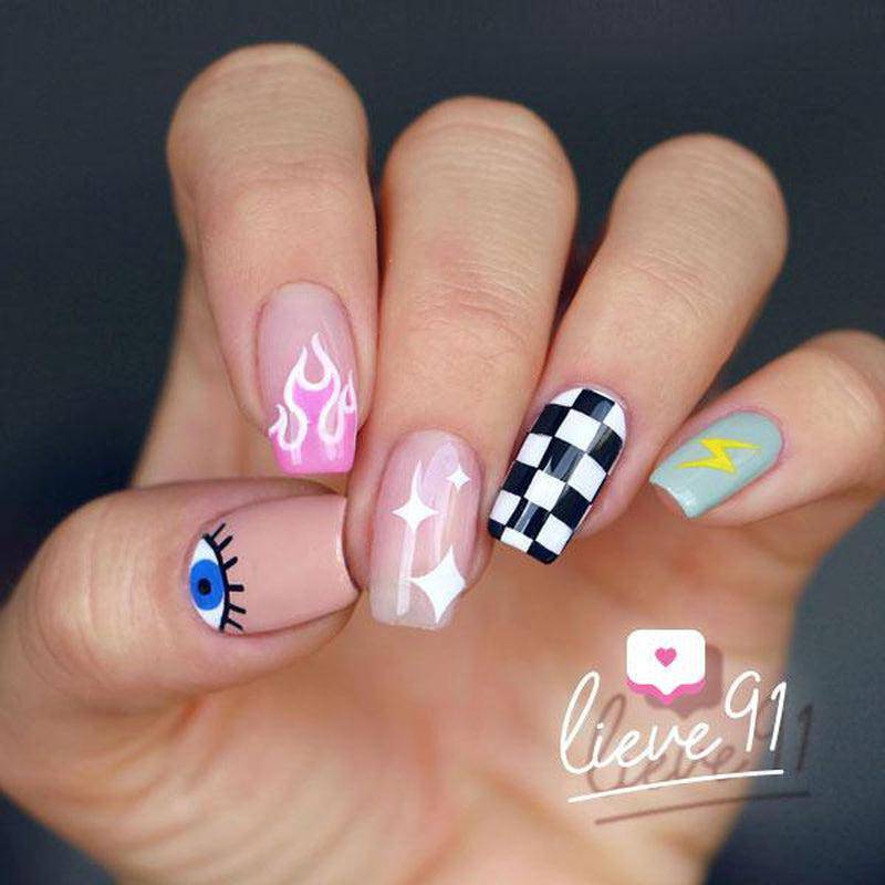 Lieve91 x MYL 03 ✦ Nail Stamping Plate - MoYou London