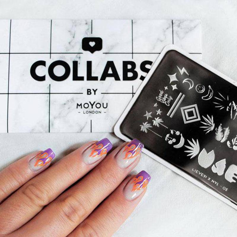 Lieve91 x MYL 03 ✦ Nail Stamping Plate - MoYou London