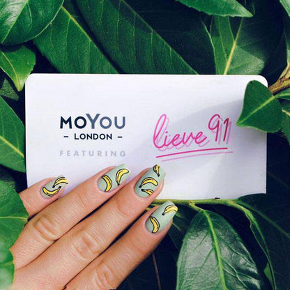Lieve91 x MYL 03 ✦ Nail Stamping Plate - MoYou London
