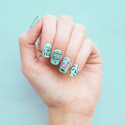 Literature 07 ✦ Nail Stamping Plate - MoYou London