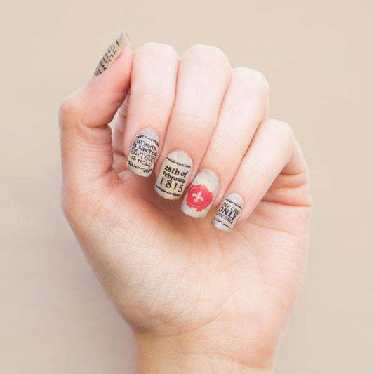 Literature 09 ✦ Nail Stamping Plate - MoYou London