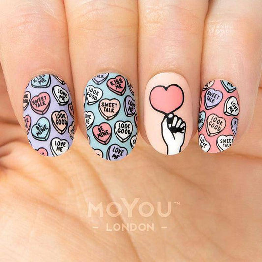 Love is... 08 ✦ Nail Stamping Plate - MoYou London