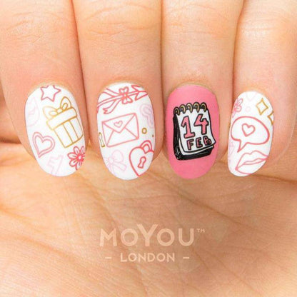 Love is... 11 ✦ Nail Stamping Plate - MoYou London