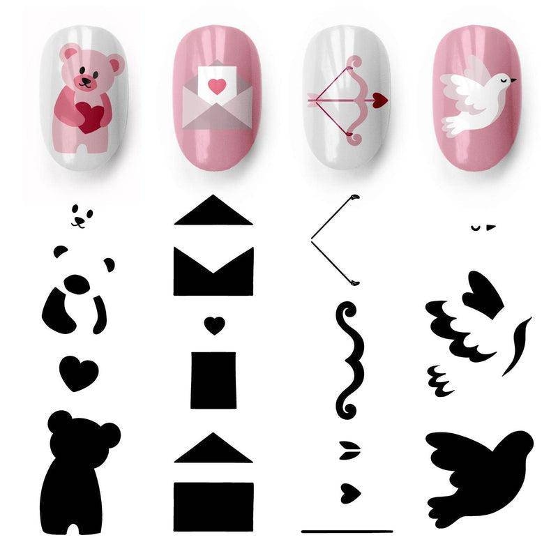 Love is... 12 ✦ Nail Stamping Plate - MoYou London