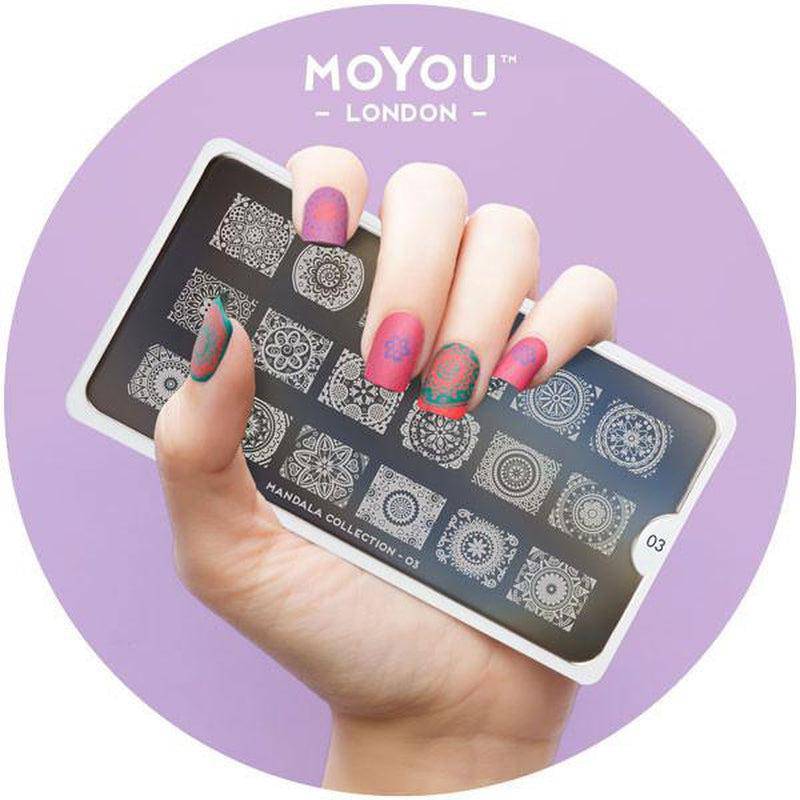 Mandala 03 ✦ Nail Stamping Plate - MoYou London