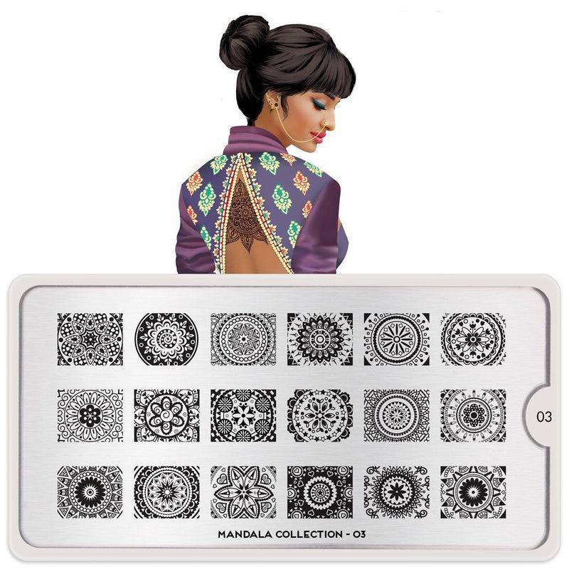Mandala 03 ✦ Nail Stamping Plate - MoYou London