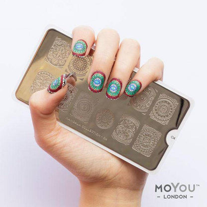Mandala 04 ✦ Nail Stamping Plate - MoYou London