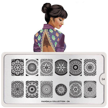 Mandala 04 ✦ Nail Stamping Plate - MoYou London