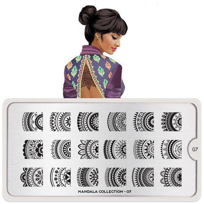 Mandala 07 ✦ Nail Stamping Plate - MoYou London