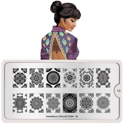 Mandala 10 ✦ Nail Stamping Plate - MoYou London