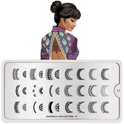 Mandala 11 ✦ Nail Stamping Plate - MoYou London