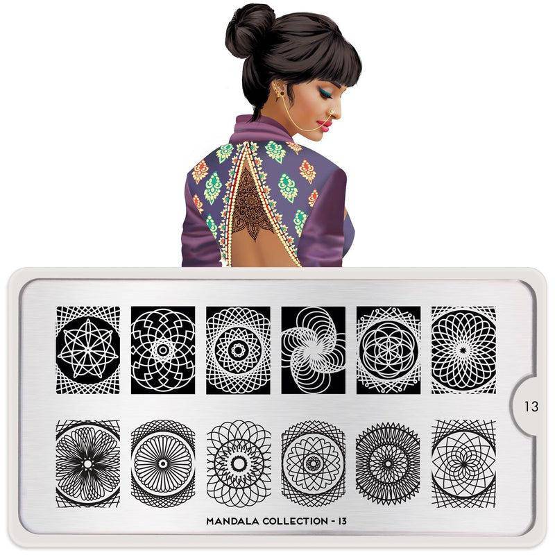 Mandala 13 ✦ Nail Stamping Plate - MoYou London
