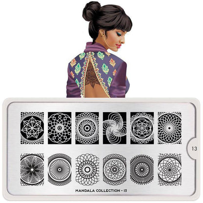 Mandala 13 ✦ Nail Stamping Plate - MoYou London