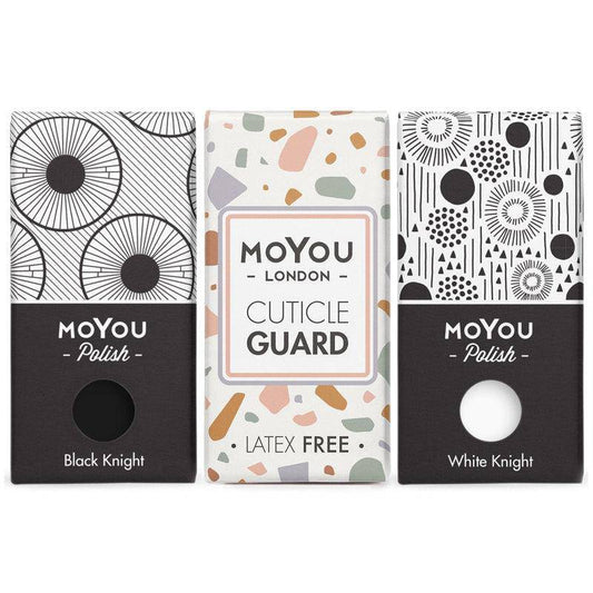Mini Fantastic Trio Stamping Nail Art Stencil MoYou London 