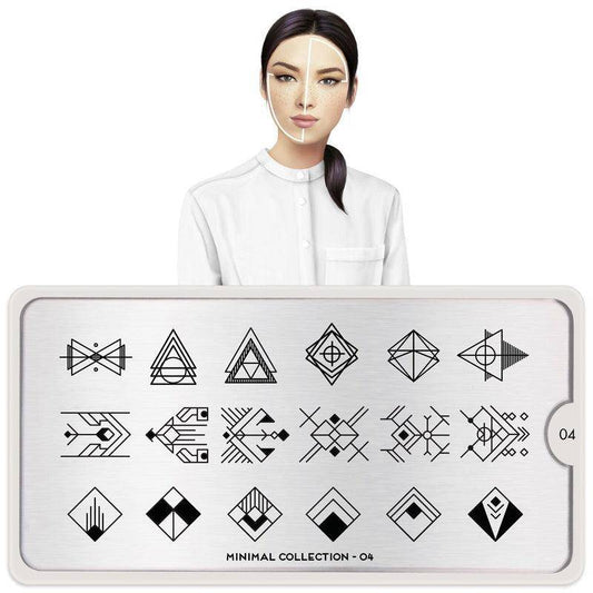 Minimal 04 ✦ Nail Stamping Plate - MoYou London