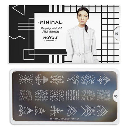 Minimal 05 ✦ Nail Stamping Plate - MoYou London