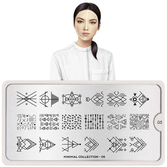 Minimal 05 ✦ Nail Stamping Plate - MoYou London