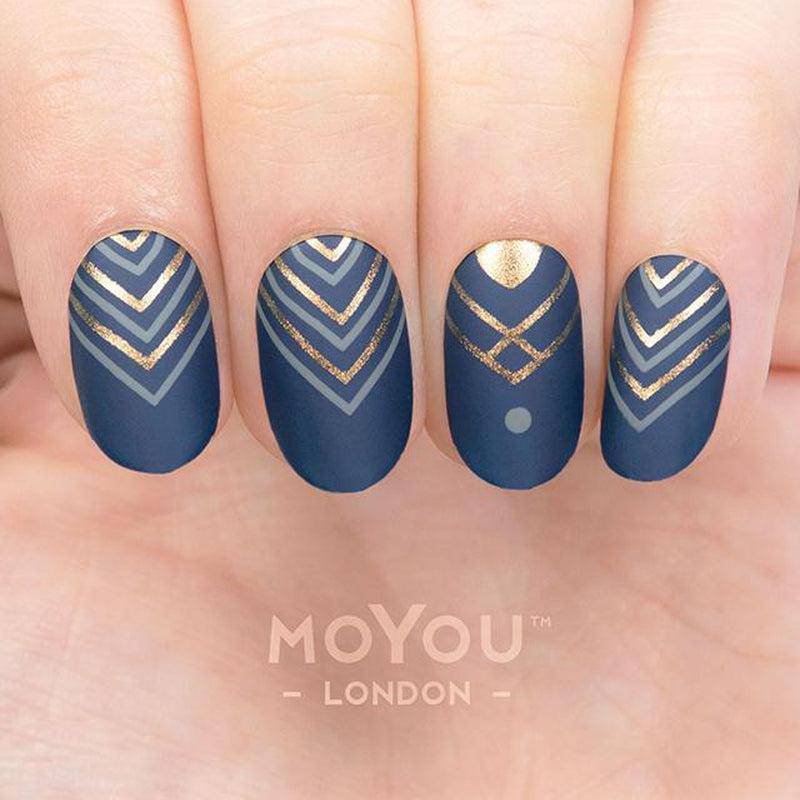 Minimal 10 ✦ Nail Stamping Plate - MoYou London
