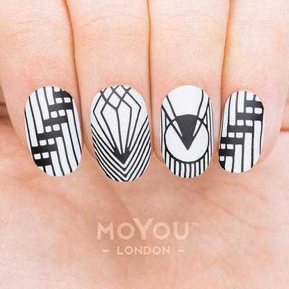 Minimal 12 ✦ Nail Stamping Plate - MoYou London