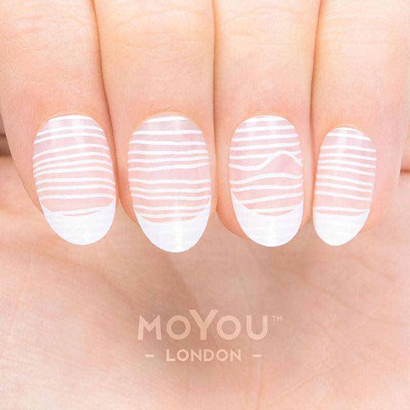 Minimal 12 ✦ Nail Stamping Plate - MoYou London