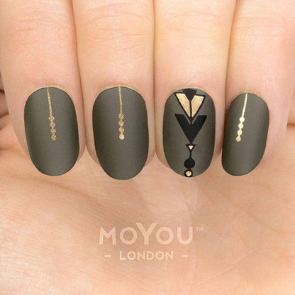 Minimal 14 ✦ Nail Stamping Plate - MoYou London
