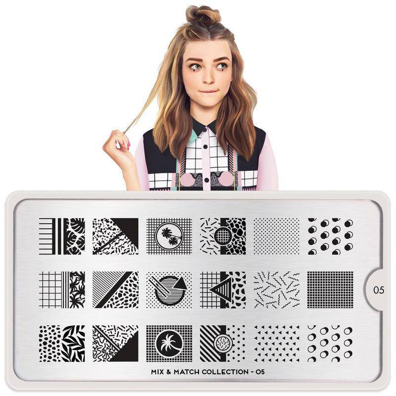Mix & Match 05 ✦ Nail Stamping Plate - MoYou London